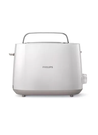 Philips Daily Collection 2-Slice Toaster with Wide Slots and Integrated Bun Warming Rack HD2581 